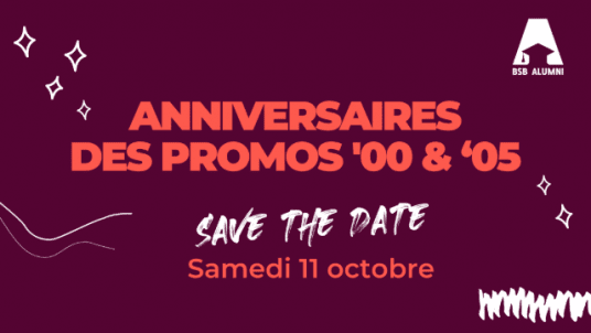 Anniversaires des promos en '00 (1950, 1960, 1970, 1980, 1990, 2000, 2010) et en '05 (1955, 1965, 1975, 1985, 1995, 2005, 2015)